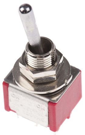 RS Pro - 1MD1T1B1M1QES-5 - RS Pro ˫��˫�� �л����� 1MD1T1B1M1QES-5, �� - ��, 5 A @ 250 V ����		