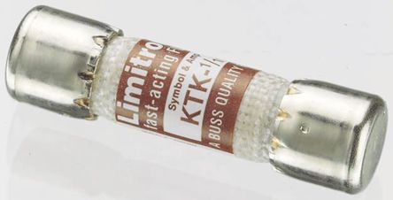 Cooper Bussmann - KTK-3/4 - Cooper Bussmann F۶ٶ 750mA ʽ۶ KTK-3/4, 10.3 x 38.1mm		