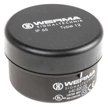 Werma - 64082000 - Werma KombiSIGN 71 640 ϵ ӵԪ 64082000, 70mm ֱ, 230 V 24 V ֱ		