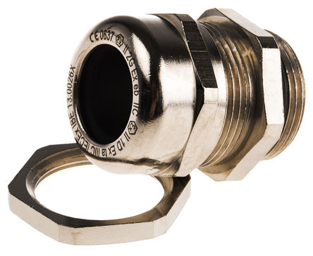 Lapp - 52103030+53112730 - Lapp SKINTOP MS ϵ 5װ IP68 ͭ M25  ܷͷ׼ 52103030+53112730, 9  17mm ֱ, ̶ͷƬĸO λܷ		