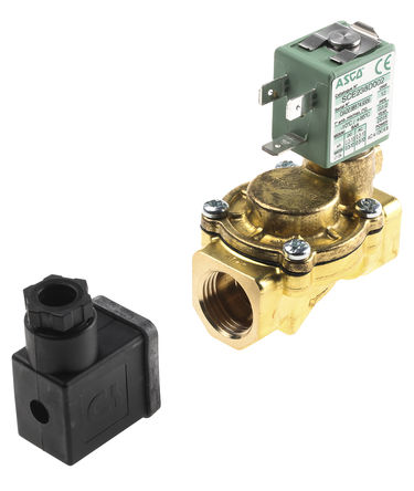 Asco - SCE238C002 24/50 - Asco 238 ϵ 2˿ ͭ ŷ SCE238C002 24/50, 10 bar, 1/2in˿, NC, 24 V 		