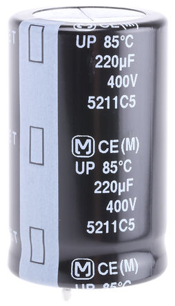 Panasonic - ECEC2GP221CJ - Panasonic HA ҧʽ ϵ 400 V 220F ͨ  ECEC2GP221CJ, 20%ݲ, +85C		