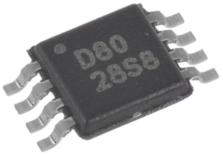 Texas Instruments - DAC8550IBDGKT - Texas Instruments DAC8550IBDGKT , 16 λ DAC, 200ksps, Serial (SPI/QSPI/Microwire)ӿ, 8 MSOPװ		