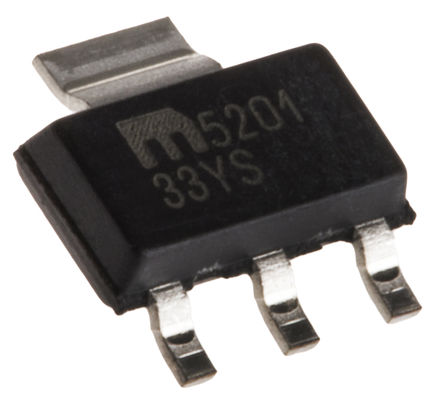 Micrel - MIC5201-3.3YS TR - Micrel MIC5201-3.3YS TR LDO ѹ, 3.3 V, 200mA, 1%ȷ, 2.5  26 V, 3+Tab SOT-223װ		