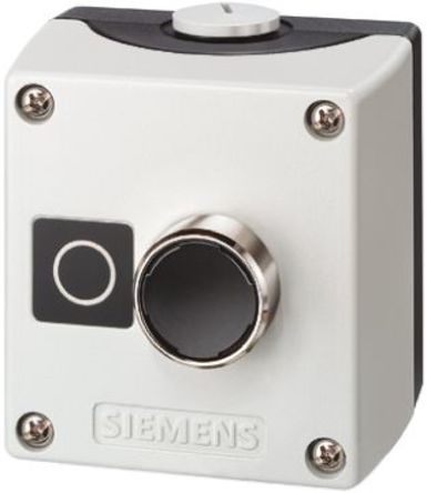 Siemens - 3SB3801-0DE3 - Siemens IP65 ܷⰴť 3SB3801-0DE3, 85mm 85mm 64mm		