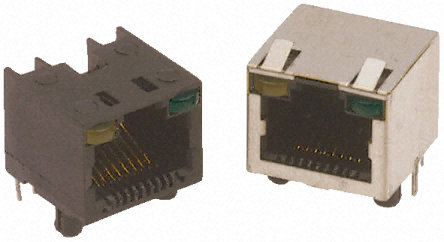 Amphenol - RJHS-438A - Amphenol ĸ RJ45  RJHS-438A, ͨ, ͭо		