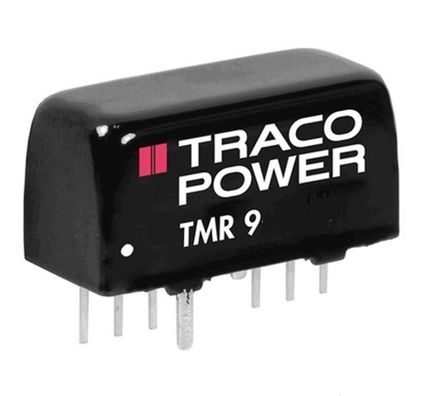 TRACOPOWER - TMR 9-2422 - TRACOPOWER TMR 9 ϵ ʽֱ-ֱת TMR 9-2422, 28  36 V ֱ, 12V dc, 375mA, 1.5kV dcѹ, 88%Ч, SIP 8װ		