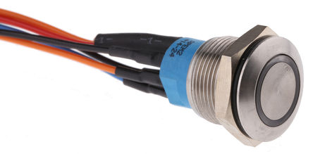 Apem - AV9112F1020840K - Apem AV9112F1020840K IP67 ˲ / ɫLED 尲װ ť, 1 A @ 30 V ֱ		