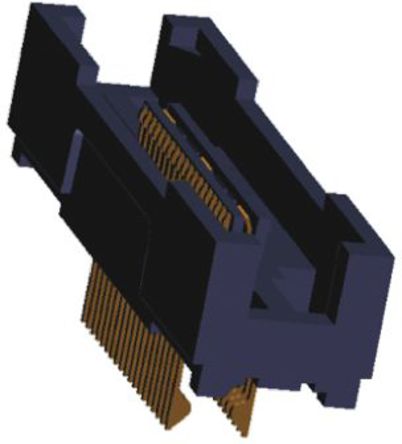 TE Connectivity - 5767044-1 - TE Connectivity MICTOR ϵ 38· 0.64mmھ (2) ֱ PCB  5767044-1, Ӷ˽, 11.5A, 氲װ		