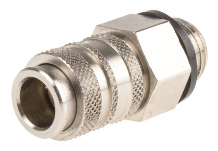 RS Pro - 021 EG 13N - RS Pro 21 ϵ  ͭ ӽͷ 021 EG 13N, 35 barѹ, G 1/4 		