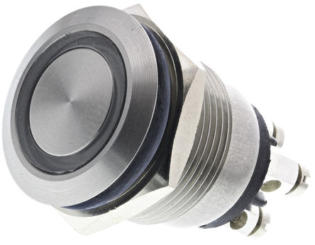 Bulgin - MPI002/TERM/D5 - Bulgin MPI002/TERM/D5 IP66 ɫ ˲ SP -  ɫ/ɫLED 尲װ ť, 50 mA @ 24 V ֱ		