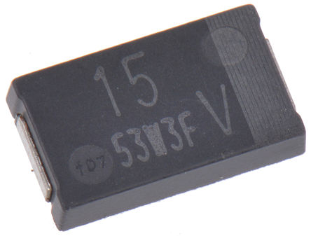 Panasonic - EEFCT1V150R - Panasonic SP-Cap CT ϵ 35 V ֱ 15F SMD ۺ ۺ EEFCT1V150R, 20%ݲ, 40m(ֵ), +105C		