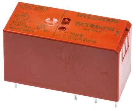 TE Connectivity - RTE24005 - TE Connectivity RTE24005 ˫˫ PCB װ Ǳ̵, 5V dc		