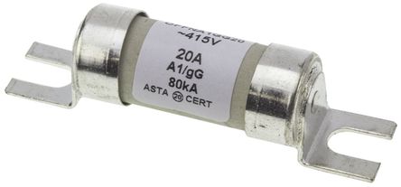 ABB - OFFNA1GG20 - ABB 20A A1ߴ gG ˨Ƭ۶ OFFNA1GG20, BS 88׼, 13.5mmֱ, 56mmܳ, 415V		