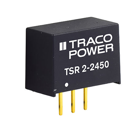 TRACOPOWER - TSR 2-24150 - TRACOPOWER TSR 2 ϵ ѹ TSR 2-24150, 18  36V dc, 15V dc,  2A (1) , 96%Ч, SIP װ		