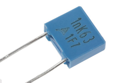 EPCOS - B32529C0102K189 - EPCOS B32529 ϵ 1nF ͨ PET  (PET) B32529C0102K189, 10%ݲ, 40 V 63 V ֱ, -55  +125 C		