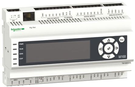 Schneider Electric - TM168D23S - Schneider Electric TM168D ϵ PLC CPU TM168D23S, 568 kBڴ, ExpBUS, 544 kB, 23 I/O ˿, 57600 Bd, DIN찲װ		