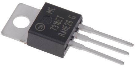 ON Semiconductor - MC7918CTG - ON Semiconductor MC79xx ϵ MC7918CTG ѹ ѹ, Ϊ -35 V, -18 V, 4%ȷ, 1A, 3 TO-220		