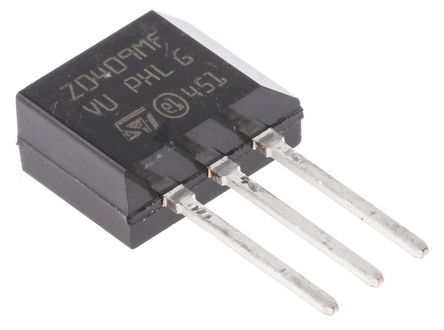 STMicroelectronics - Z0409MF 1AA2 - STMicroelectronics Z0409MF 1AA2 ˫ɿع迪Ԫ, 4A, 600Vֵ, 10mA 1.3V, 3 TO-202װ		