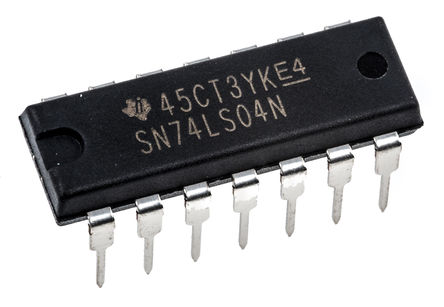 Texas Instruments - SN74LS04N - Texas Instruments SN74LS04N , 8mA, 4.75  5.25 VԴ, 14 PDIPװ		