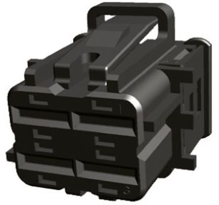 TE Connectivity - 1534404-1 - TE Connectivity AMP MCP 6.3 ϵ 2 4· °װ ɫ ĸ  1534404-1		