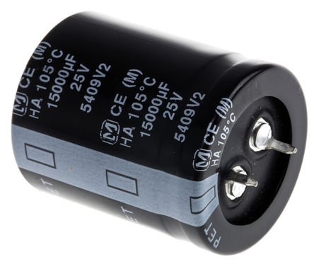 Panasonic - ECEC1EA153DJ - Panasonic HATS  ϵ 25 V 15000F ͨ  ECEC1EA153DJ, 20%ݲ, +105C		