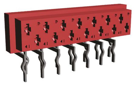 TE Connectivity - 1-215460-4 - TE Connectivity Micro-Match ϵ 2 14· ֱ 2.54mmھ ͨ ӡˢ· 1-215460-4, Ӷ˽, ز		