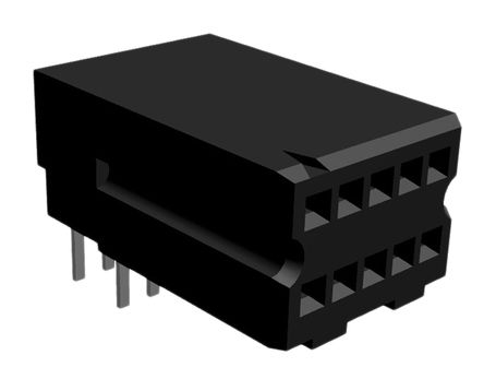 TE Connectivity - 5-103911-1 - TE Connectivity AMPMODU System 50 ϵ 2 10· ֱ 1.27mmھ ӡˢ·尲װ ӡˢ· 5-103911-1, Ӷ˽, ԰		