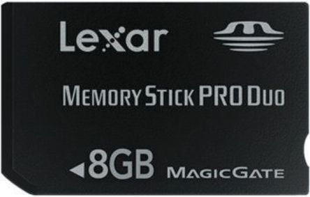Lexar - LMSPD8GBBBEU - Lexar 8 GB Memory Stick Pro Duo		