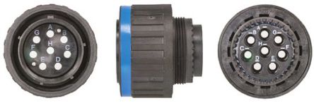 Souriau - 8D5E19X08AN - Souriau 8D ϵ 8· °װ   ͷ 8D5E19X08AN, о, ǳߴ19, MIL-DTL-38999		