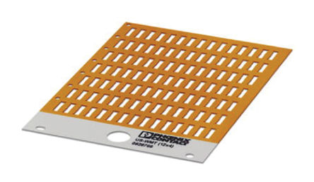 Phoenix Contact - 0829281 - Phoenix Contact 98װ ɫ ƹ̶ ±ʶ 0829281, 12mm, 4.3 mm		