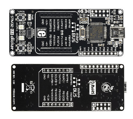 MikroElektronika - MIKROE-1675 - MikroElektronika STM32 STM32 ϵ STM32 M4 Clicker ԰ MIKROE-1675;  STM32F41 MCU (ARM Cortex M4 ں)		