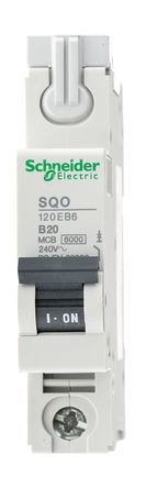 Schneider Electric - SQO120EB6 - Schneider Electric 20A 1 B ʣ· SQO120EB6		