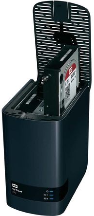 Western Digital - WDBVKW0060JCH-EESN - Western Digital My Cloud EX2  總Ӵ洢 (NAS) WDBVKW0060JCH-EESN, 渽2 x 3 TB , 2 ߼, 2 x USB 3.0 ˿		