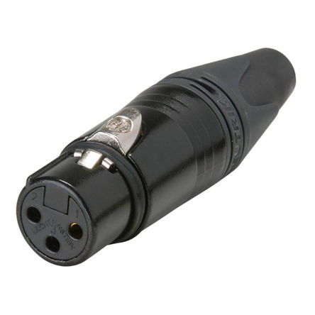 Neutrik - NC3FXX-B - Neutrik ɫ 3·  °װ XLR  NC3FXX-B, ƽ, <50 V		
