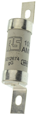 RS Pro - OSD100RS - RS Pro 100A A3ߴ gG Ӣ׼۶ OSD100RS, BS 88, IEC 269׼, 21mmֱ, 95mmܳ, 550V ac		