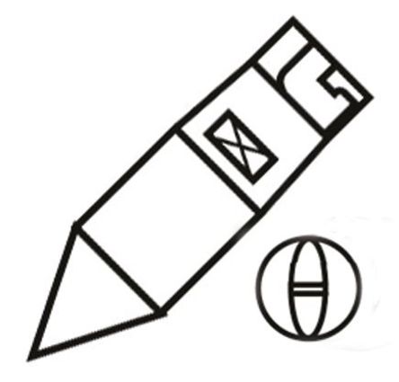 Weller - T0054426199 - Weller HT ϵ HT 2, 5.2 mm ֱ ͷ, ʹLR82  FE 80 		