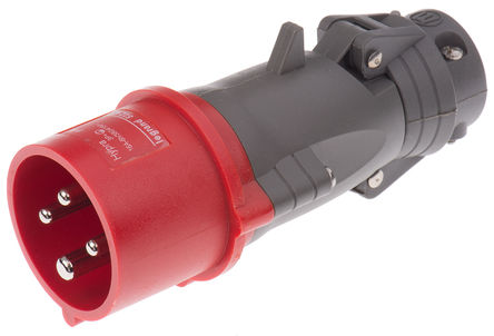 Legrand - 0 522 43 - Legrand Hypra ϵ ɫ 3P+E ҵԴ ͷ 0 522 43, 16A, 380  415 V, IP44		