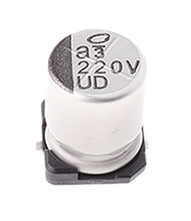 Nichicon - UUD1V221MNL1GS - Nichicon UD ϵ 35 V 220F SMD  UUD1V221MNL1GS, 20%ݲ, +105C, 5101-4װ		
