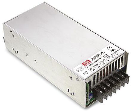 Mean Well - MSP-600-36 - Mean Well 630W  ǶʽģʽԴ SMPS MSP-600-36, 120 to 370 V dc, 85 to 264 V ac, 36V dc, 17.5A, 89%Ч		