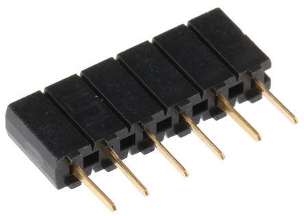 Samtec - SSA-106-S-G - Samtec SSA ϵ 1 6· ֱ 2.54mmھ ͨ ӡˢ· SSA-106-S-G, Ӷ˽, ԰		