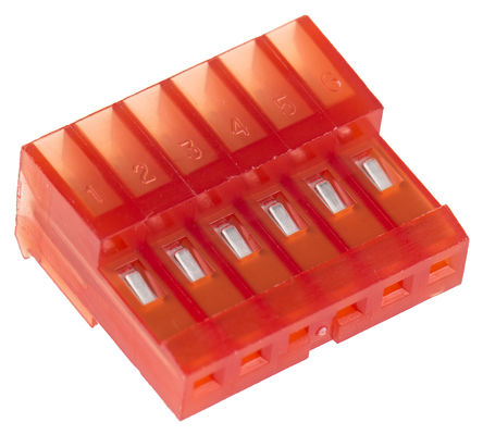 TE Connectivity - 3-640440-6 - TE Connectivity MTA-100 ϵ 6· 2.54mmھ ֱ ĸ IDC  3-640440-6, °װ		