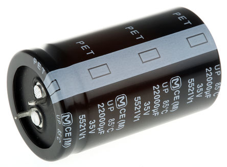 Panasonic - ECEC1VP223DJ - Panasonic HA ҧʽ ϵ 35 V 22000F ͨ  ECEC1VP223DJ, 20%ݲ, +85C		