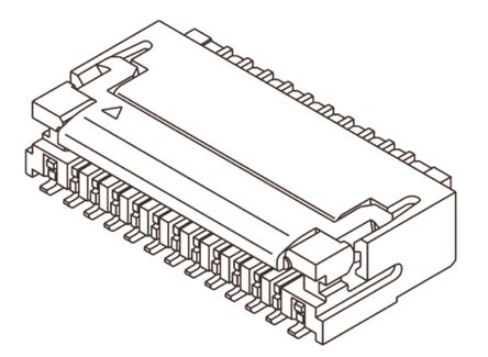 Molex - 54393-3982 - Molex FFC/FPC SMT ϵ 0.3mm ھ 39 · ֱ SMT ĸ FPC  54393-3982,  ƴ 54548 ZIF ײ		