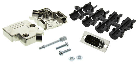 MH Connectors - MHD45PK9-DB9P-K - MH Connectors 45  9· D-Subͷ׼ MHD45PK9-DB9P-K, ںD-sub ͷ֣UNC4-40 ݶ		