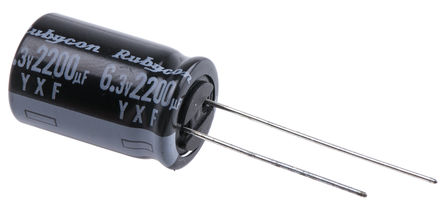Rubycon - 6.3YXF2200M12.5X20 - Rubycon YXF ϵ 6.3 V ֱ 2200F ͨ  6.3YXF2200M12.5X20, 20%ݲ, +105C		