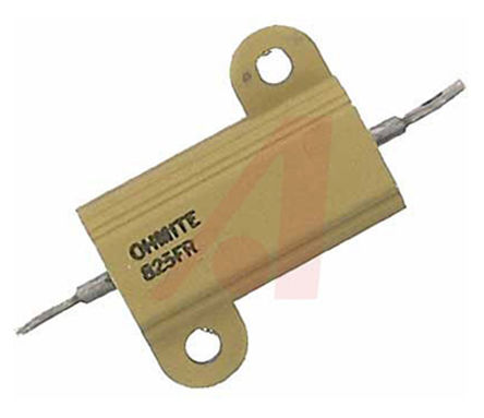 Ohmite - 825F25RE - Ohmite 825 ϵ 825F25RE 25W 25 1%  尲װ̶ֵ, 򣬺ӽӶ, װ		