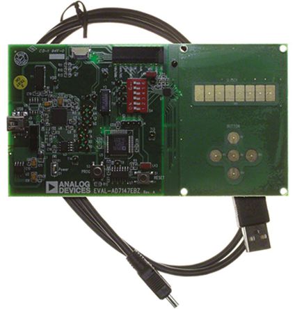 Analog Devices - EVAL-AD7147-1EBZ - Analog Devices CapTouch with MCU ԰ EVAL-AD7147-1EBZ		