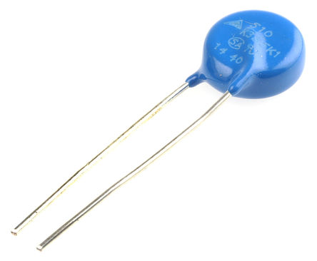 EPCOS - B72210P2381K101 - EPCOS AdvanceD-MP ϵ 145pF 25A 1025V ѹ S10K385E2K1, 12.5 (Dia.) x 7.7mm		