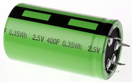 Cooper Bussmann - XB3560-2R5407-R - Cooper Bussmann Supercap XB ϵ 400F 2.5 V  EDLC XB3560-2R5407-R, 10% ݲ		